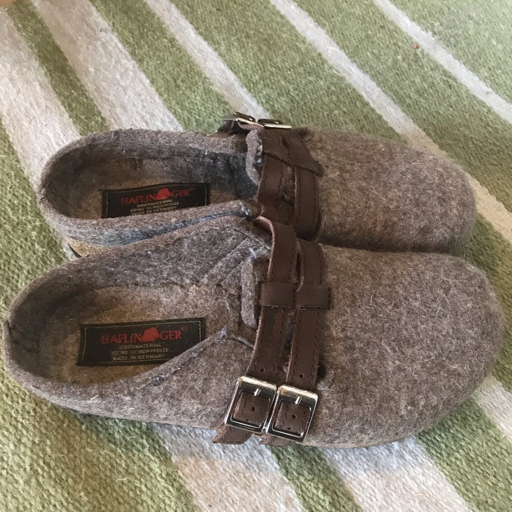 Haflinger Haley Earth clog sz 37